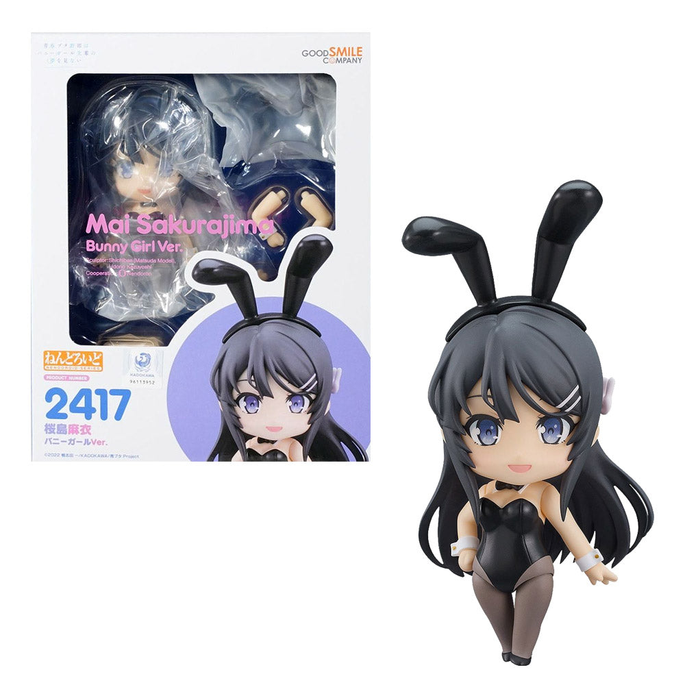 FIGURA NENDOROID MAI SAKURAJIMA BUNNY GIRL VER. 2417 FIGURA NENDOROID MAI SAKURAJIMA BUNNY GIRL VER. 2417